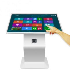 Compact Customer Interaction Kiosk ideal for space constrained environments delivering powerful interaction capabilities