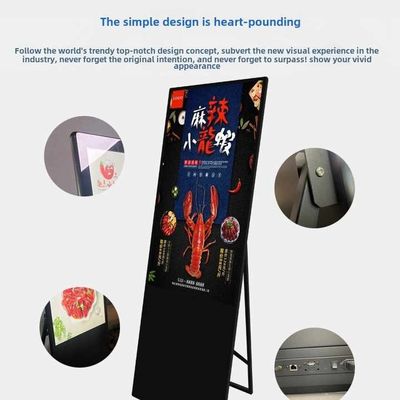 Smart All In One Rotatable Digital Signage Water Sign Advertising Machine