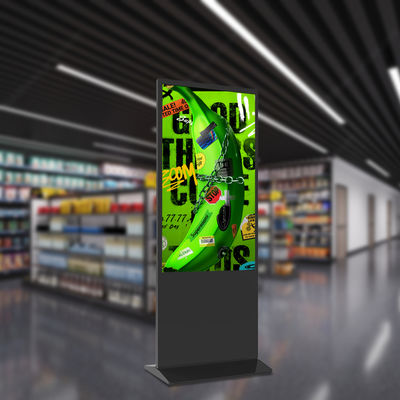 32 43 50 55 65'' Floor Standing Touch Screen Kiosk Android LED Advertising Machine