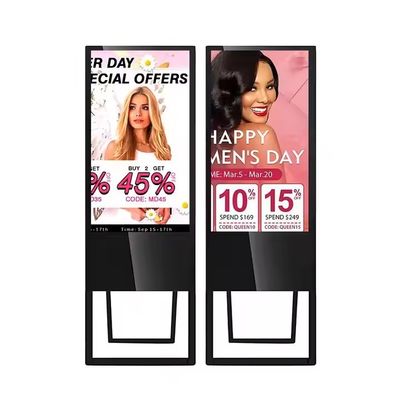 350 Cd/M2 Commercial Digital Signage Displays Advertising Machine 50in 16:9
