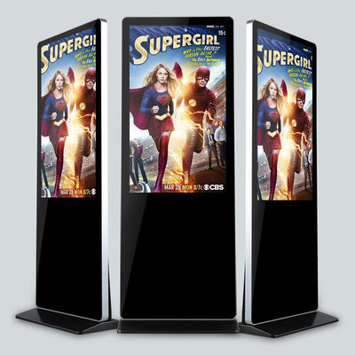 Android Indoor Exhibition Floor Standing Digital Signage Display 32 43 50 55 65
