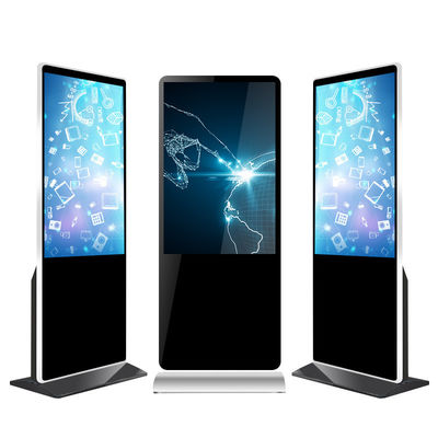 Android Indoor Exhibition Floor Standing Digital Signage Display 32 43 50 55 65