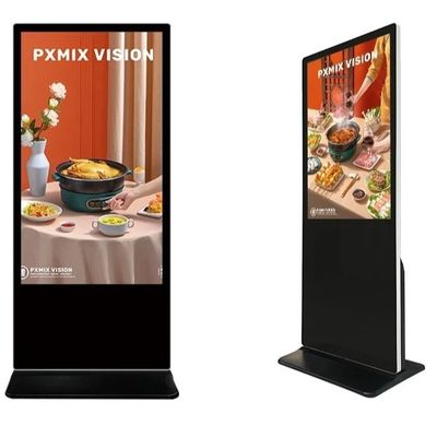 32 43 50 55 65'' Floor Standing Touch Screen Kiosk Android Indoor Exhibition