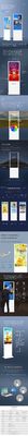 Colorful High Brightness Floor Standing Touch Screen Kiosk Android 7.1 9.0 11