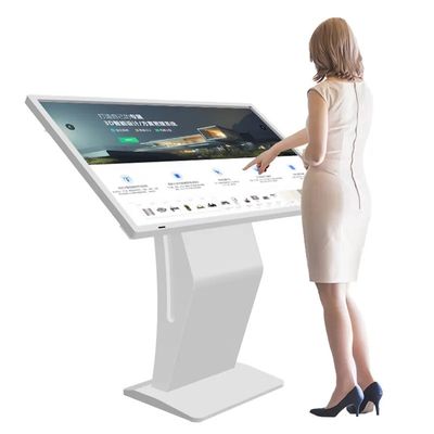DDR3 1GB 2GB Interactive Self Service Kiosk Horizontal Multimedia Display