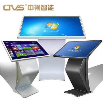 49'' Interactive Self Service Kiosk Exhibition Hall Android Windows 21.5 32 43 55''