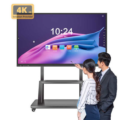 65 75 86 100 Inch Smart Interactive Whiteboard 4k All In One LCD Conference