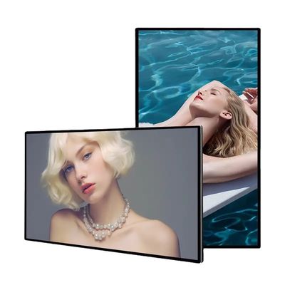 High Brightness Wall Mounted Digital Signage Touch Screen Kiosk Android HD