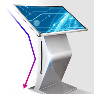Vertical Interactive Kiosk 49'' All In One Horizontal Multimedia Display Android Windows