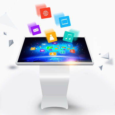 Vertical Interactive Kiosk 49'' All In One Horizontal Multimedia Display Android Windows