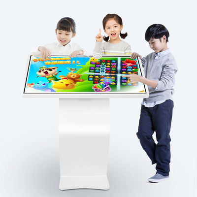 Vertical Interactive Kiosk 49'' All In One Horizontal Multimedia Display Android Windows