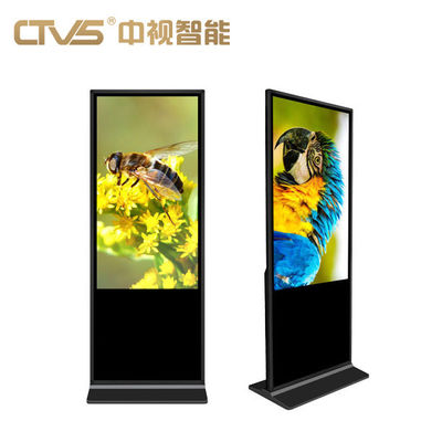 Single Double Sided Advertisement Board 55 Touch Screen Kiosk 1920 X 1080