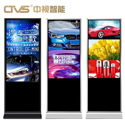 Single Double Sided Advertisement Board 55 Touch Screen Kiosk 1920 X 1080