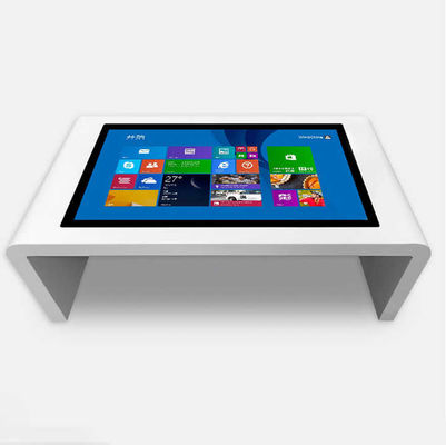 LCD Interactive Touch Screen Coffee Table Capacitive Multi Touch 350 cd/m2