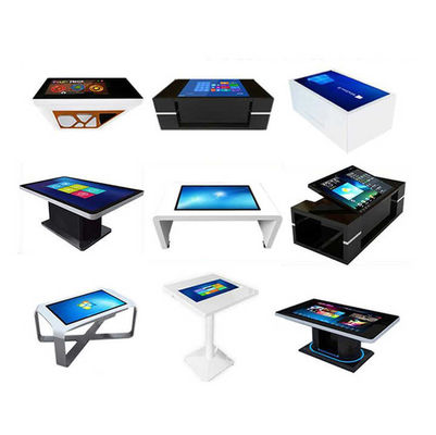 LCD Interactive Touch Screen Coffee Table Capacitive Multi Touch 350 cd/m2