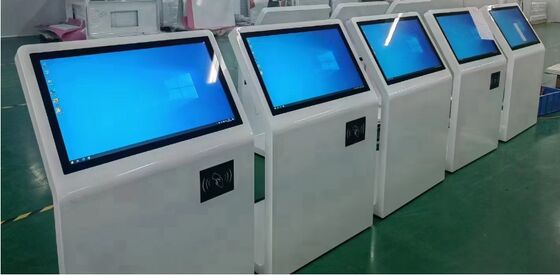 55 Inch IPS HD LCD Panel Interactive Self Service Kiosk with Android/Windows OS for Multimedia Display