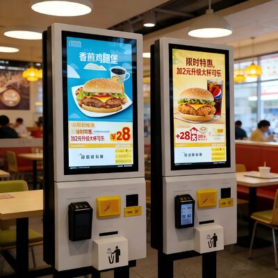 32-inch Ordering Machine for Multi-format Scenarios with Full-Process Self-Service Digital Signage Kiosk