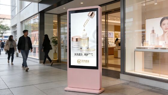 Floor-standing Digital Signage All-in-One Machine with 32-98 Inches Capacitive Touch and 4K UHD Display