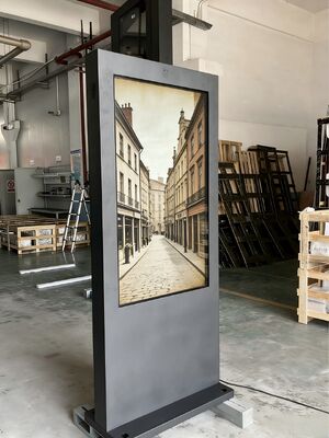 43Screen Touch Enabled Service Kiosk Powered by Capacitive Touch Technology Providing and Responsive User Interfaces