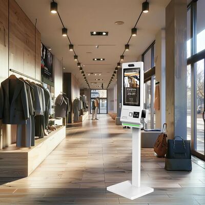 27-inch Floor-standing Self-service Ordering Kiosk