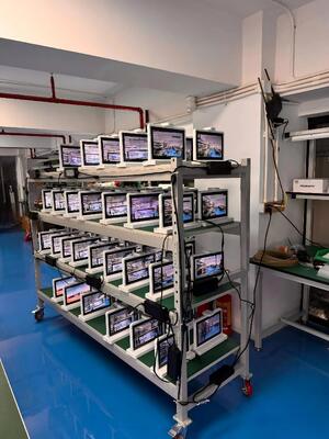 10.1'' LCD Screen Android Systems Dual-screen Translation Device with Multiple Language OSD