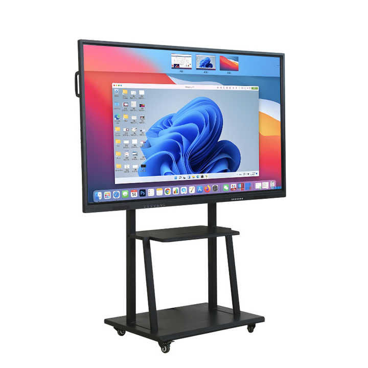 School Smart Interactive Whiteboard 4K All In One LCD Multi Touch 1920 X 1080