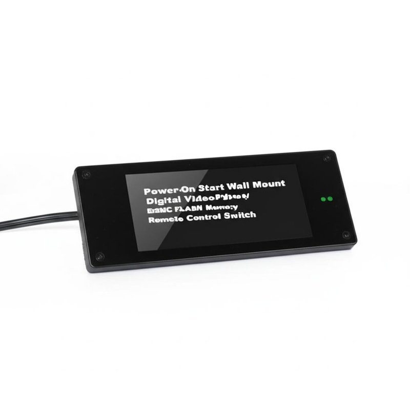 Power-on Start Wall Mount Digital Video Player with Selectable EMMC FLASH Memory Remote Control Switch