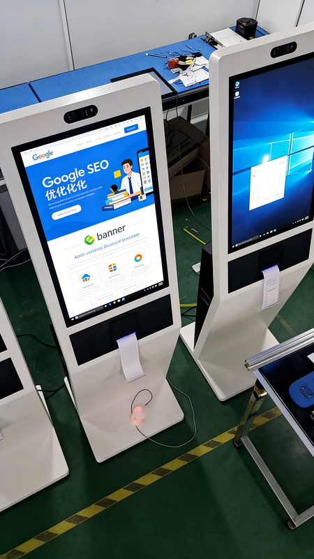 Capacitive Touch Touch Screen Digital Kiosk Providing Capacitive Technology and 89 Degree Visual Angle for Interactive Solutions